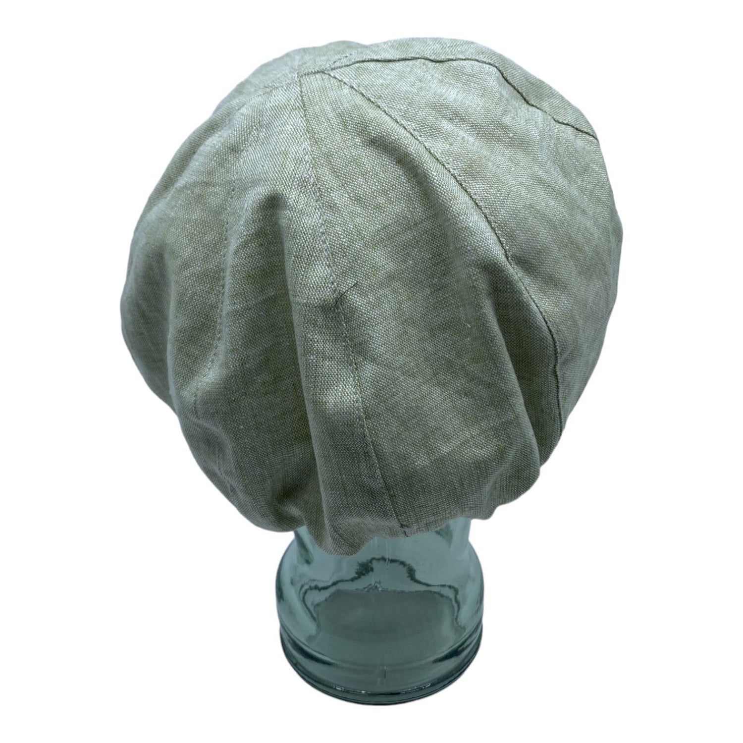 HEIDI ( green ) | Linen cap - Geneviève Dostaler