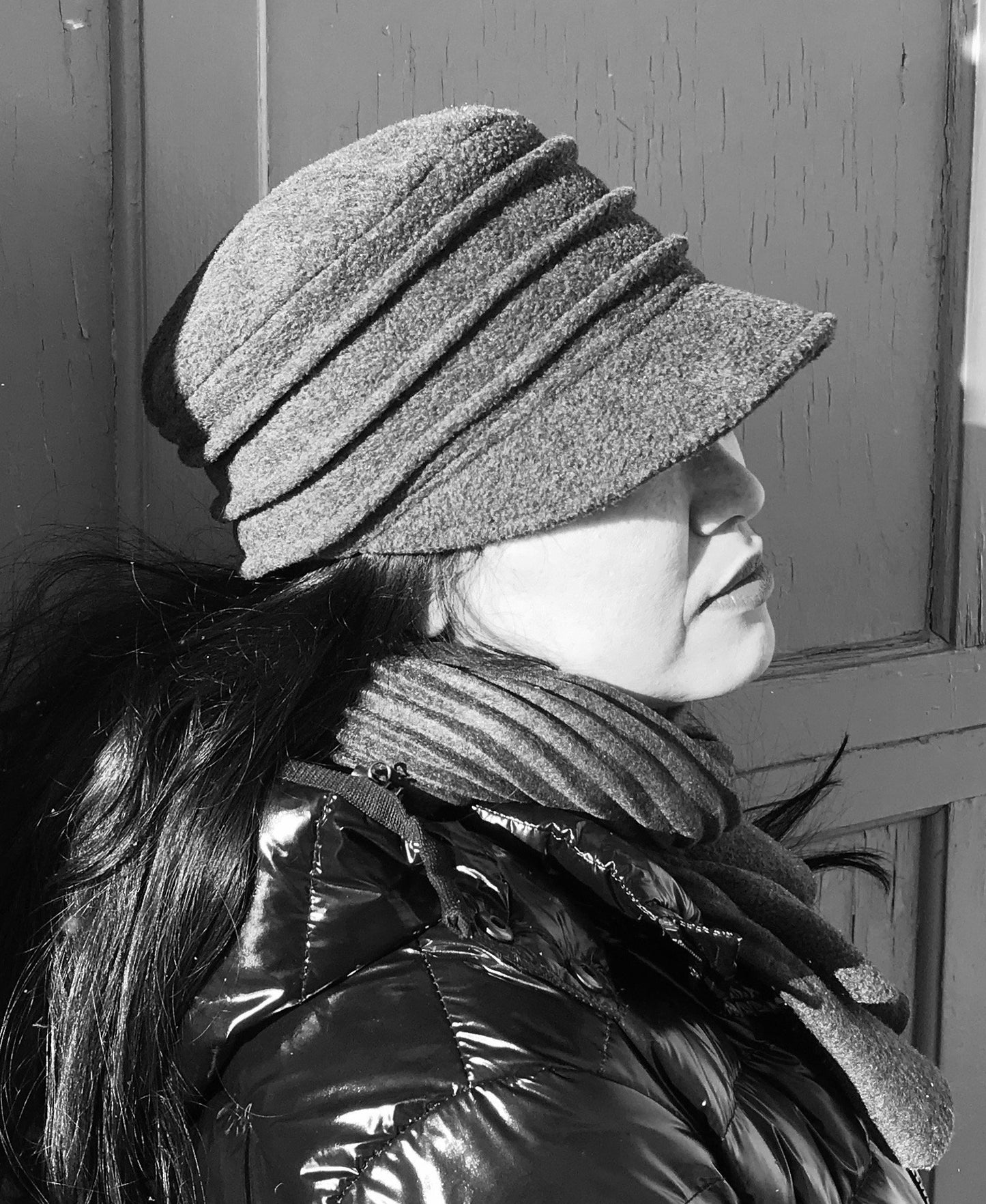 Polar Fleece Cap | Scarf | Women | Hats | Genevieve Dostaler | Made in Canada