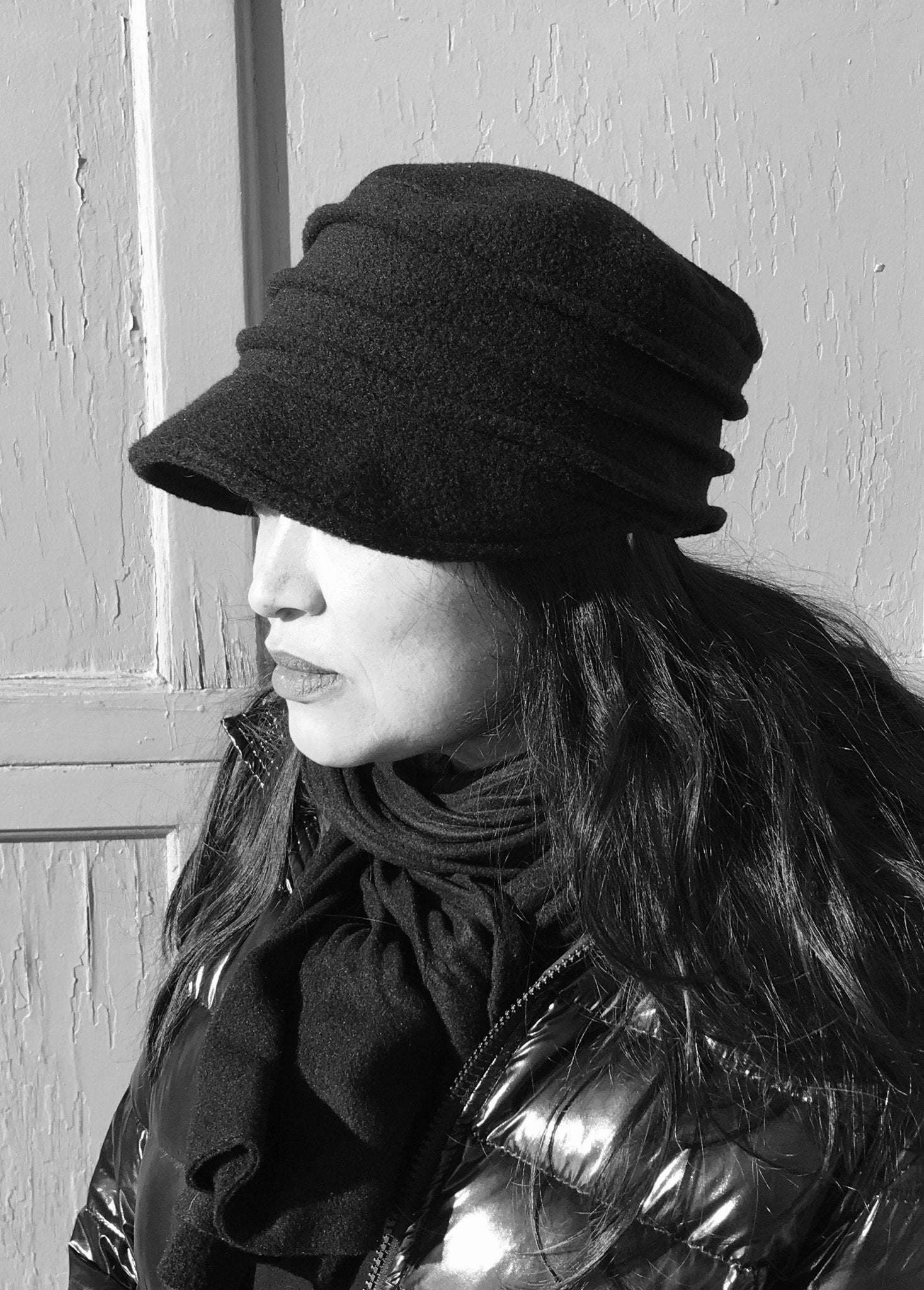 Polar Fleece Cap | Scarf | Women | Hats | Genevieve Dostaler | Made in Canada