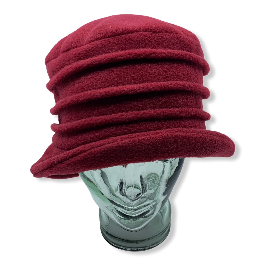 LEILA ( burgundy ) - Genevieve Dostaler : Hats