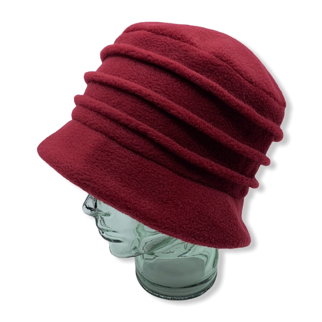 LEILA ( burgundy ) - Genevieve Dostaler : Hats