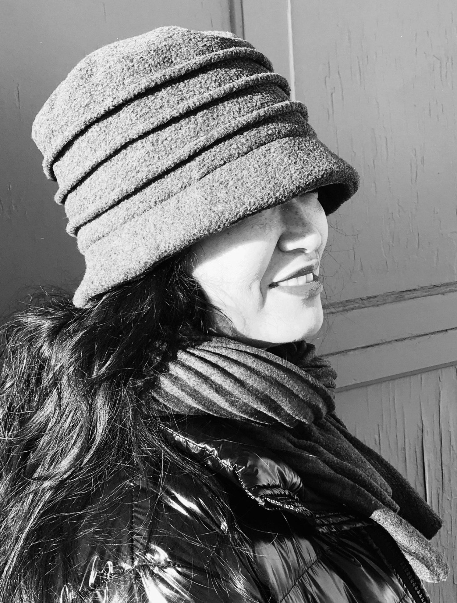 Polar Fleece Hat | 3 Ply | Scarf | Women's | Hats | Genevieve Dostaler | Made in Canada