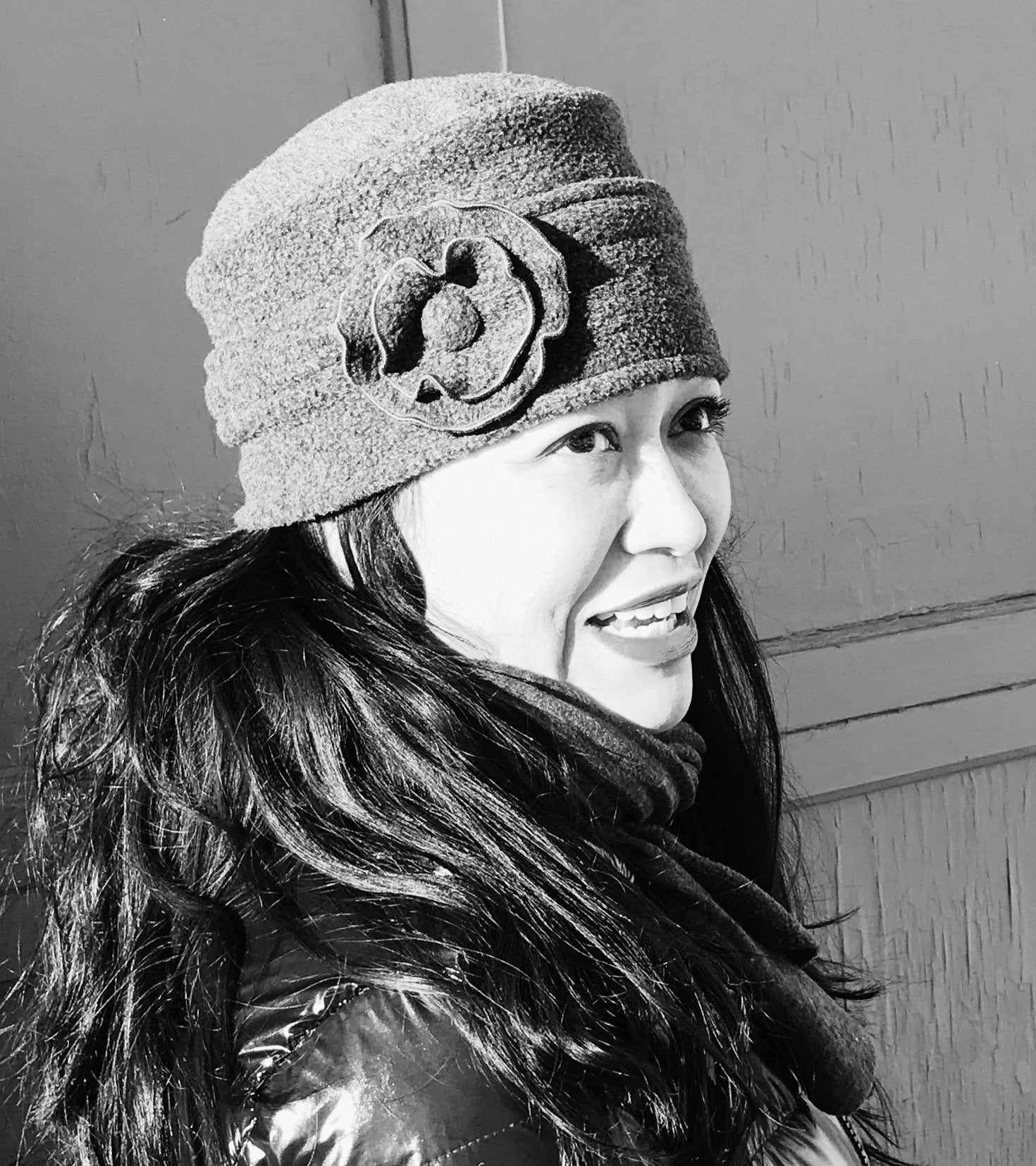 OLIVIA ( charcoal grey ) - Genevieve Dostaler : Hats